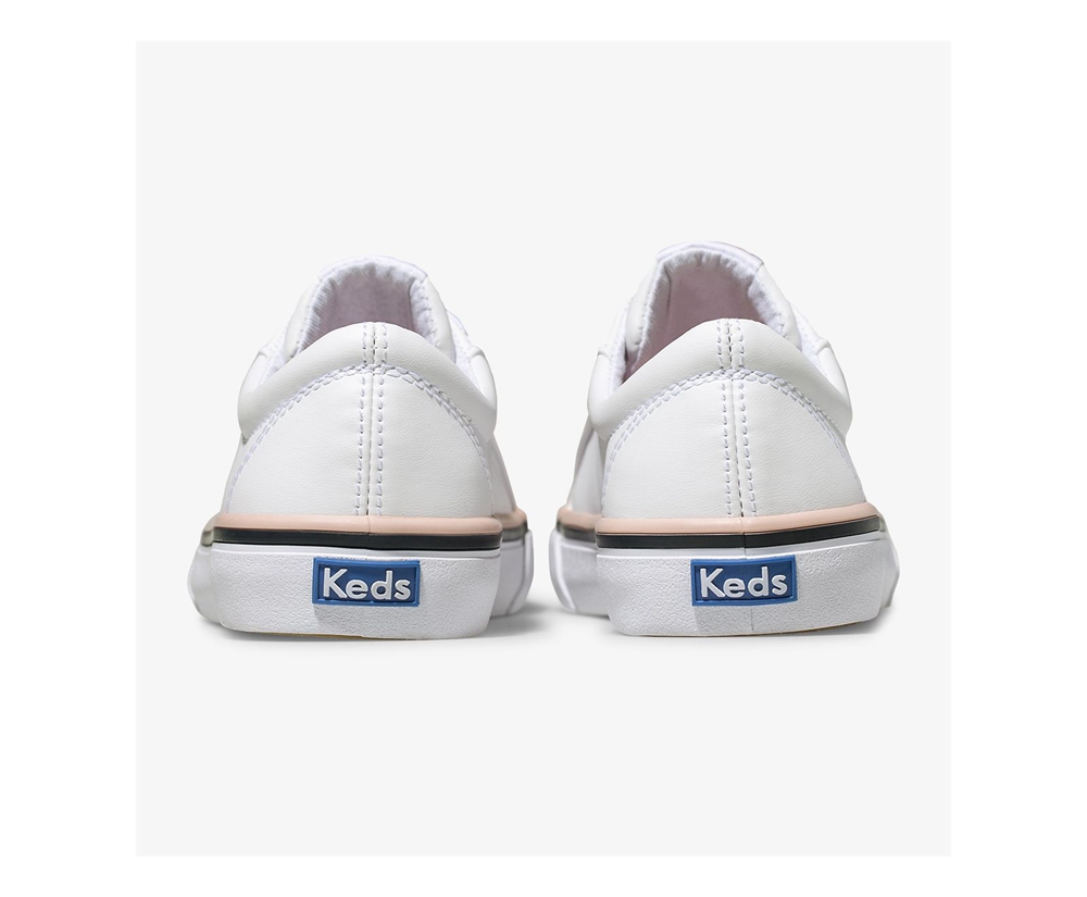 Zapatillas Keds Niños Blancas - Jump Kick - 026-IPMAQX